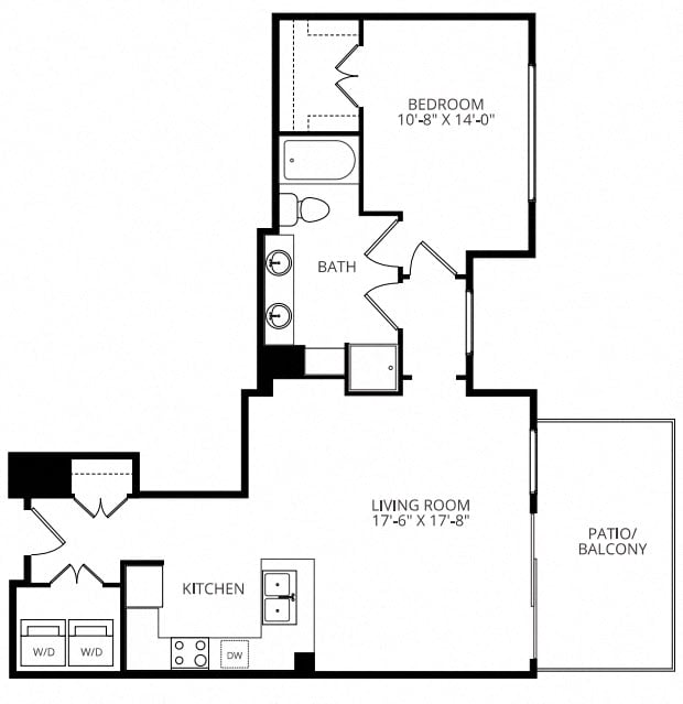 B27 1x1 floor plan